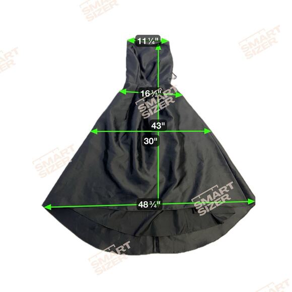 Alfred Sung Black Sleeveless Satin Twill Jewel Neck Dress Gown Womens 4 - Picture 11 of 11